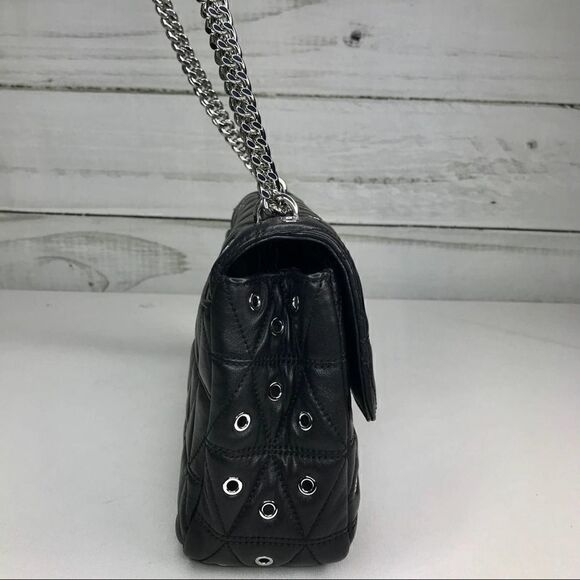 Michael Kors Black Chain Shoulder Bag NWT - Picture 4 of 7